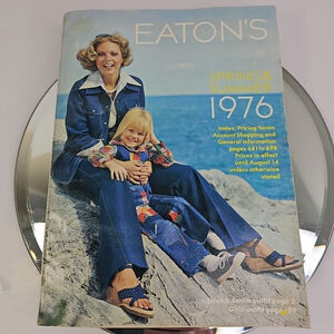 Vintage Eaton's 1976 Spring / Summer Winnipeg Canada Catalog Book